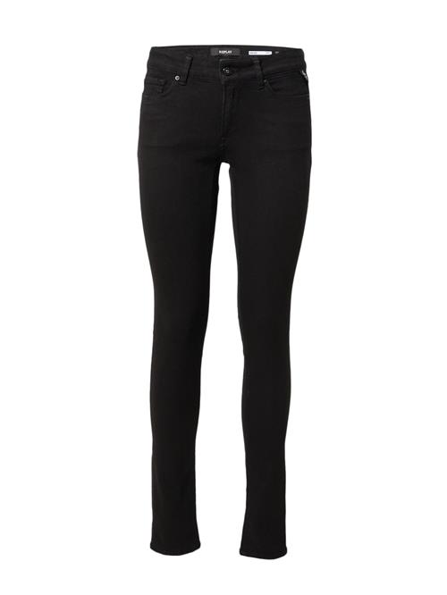 REPLAY Jeans 'NEW LUZ'  black denim