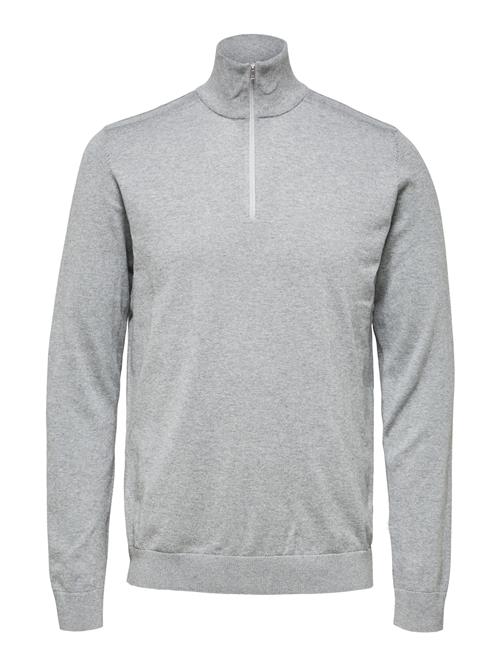 SELECTED HOMME Pullover 'Berg'  grå-meleret