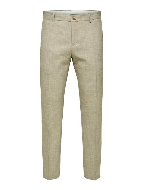 SELECTED HOMME Bukser med fals 'SLHOasis'  sand