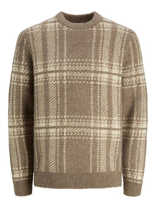 Se JACK & JONES Pullover  creme / mørkebeige ved About You