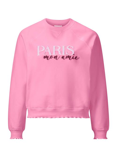 Se Rich & Royal Sweatshirt  lys pink / mørkerød / hvid ved About You