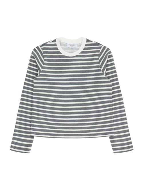 Vero Moda Girl Bluser & t-shirts 'Kenya'  mørkegrå / hvid