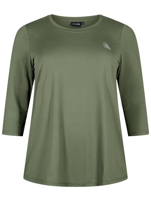 Active by Zizzi Shirts  oliven