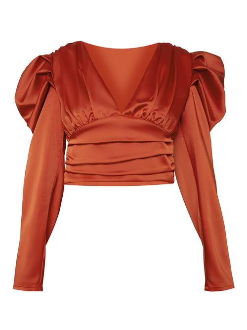 Chi Chi London Bluse  mørkeorange