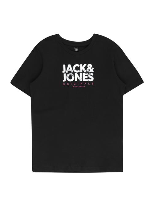 Jack & Jones Junior Shirts 'BOOSTER'  pink / sort / hvid