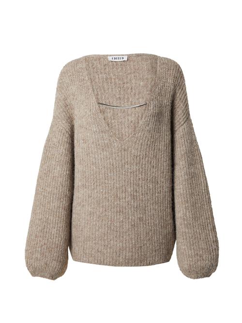 Se EDITED Pullover 'Solea'  beige-meleret ved About You