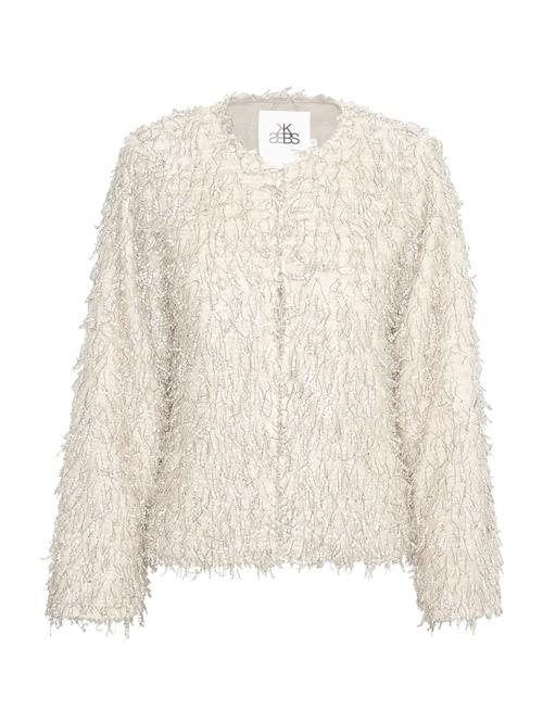 Se KAREN BY SIMONSEN Cardigan 'Laya'  creme / sort ved About You