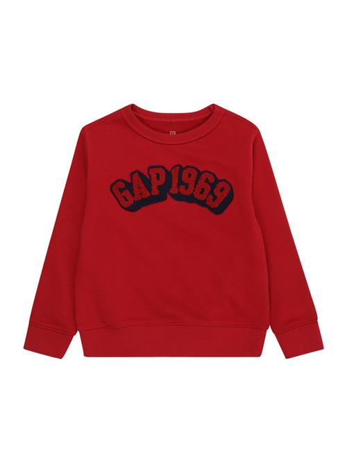 GAP Sweatshirt '1969'  rød / sort