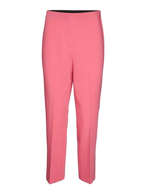 Se VERO MODA Bukser med fals 'SANDY'  fuchsia ved About You