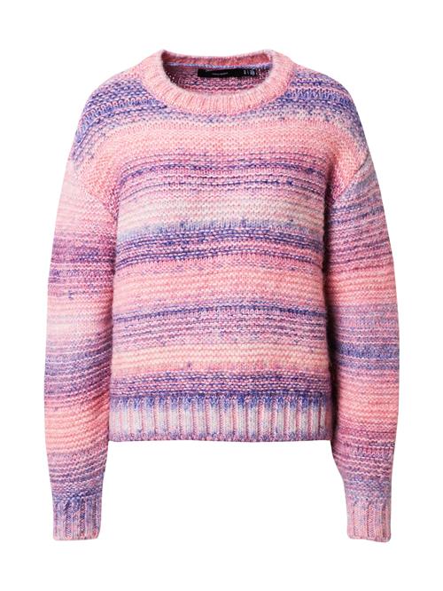 VERO MODA Pullover 'LINA'  mørkelilla / pink