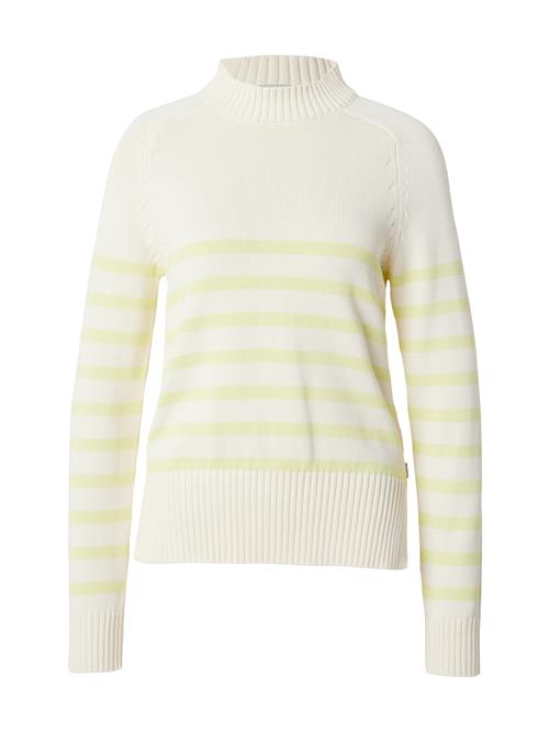 Se ECOALF Pullover 'MOLIE'  lime / uldhvid ved About You