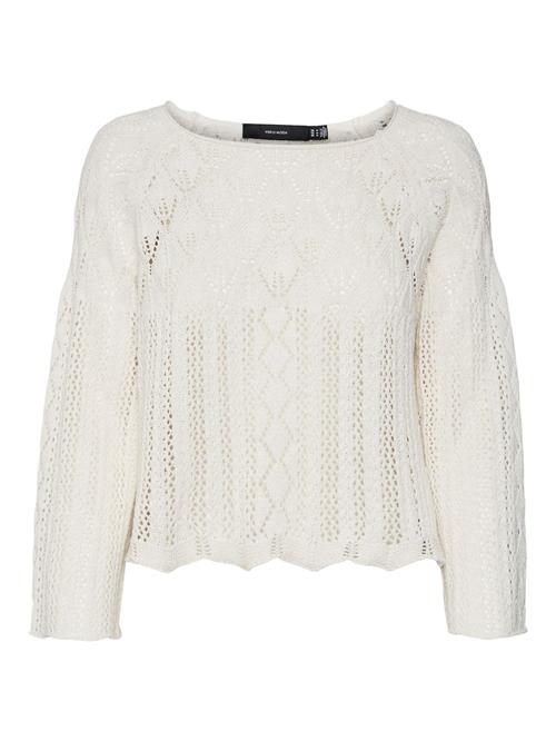 Se VERO MODA Pullover 'VMGINGER'  uldhvid ved About You