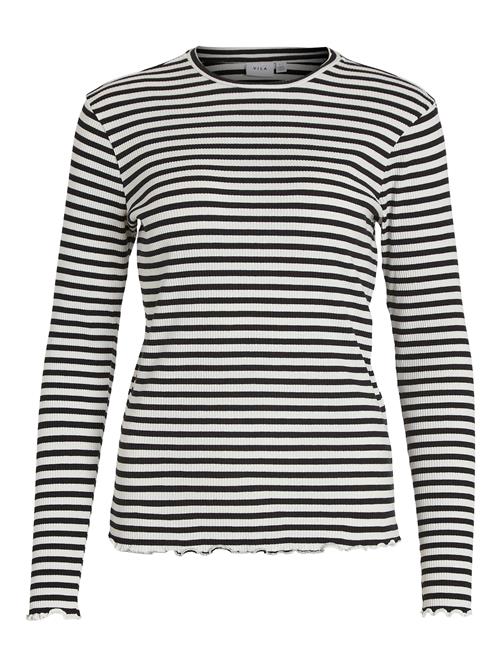 VILA Shirts 'Thessa'  sort / hvid