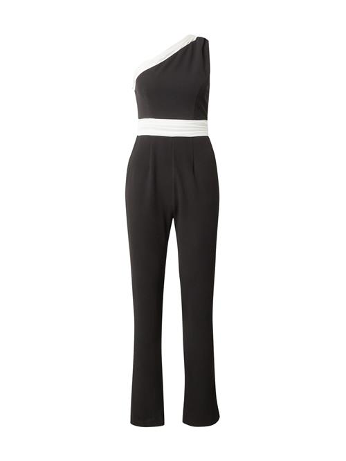 Skirt & Stiletto Jumpsuit 'Cali'  sort / hvid