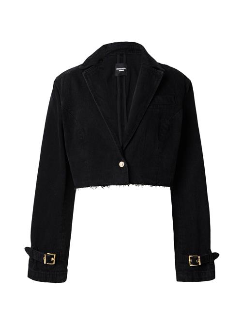 Se Hoermanseder x About You Blazer 'Kira'  guld / black denim ved About You