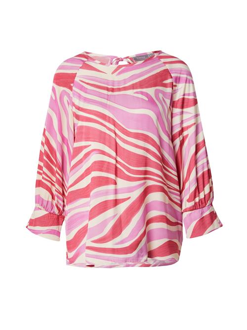 Se Fransa Bluse 'ZENA'  pink / melon / hvid ved About You