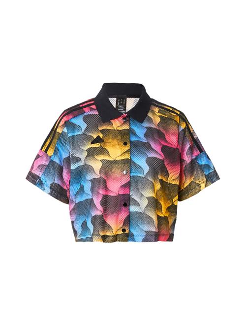 ADIDAS SPORTSWEAR Funktionsbluse 'TIRO Q2'  blå / gul / pink / sort