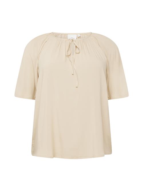 ONLY Carmakoma Bluse 'ERINNA'  beige