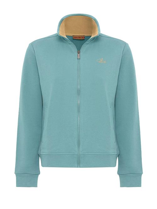 Cool Hill Sweatjakke  beige / mint