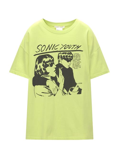 Pull&Bear Shirts  lime / sort