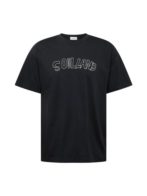 Soulland Bluser & t-shirts 'Kai Roberta'  sort / hvid