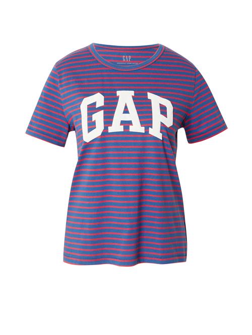 GAP Shirts 'NOVELTY'  blå / blodrød / hvid