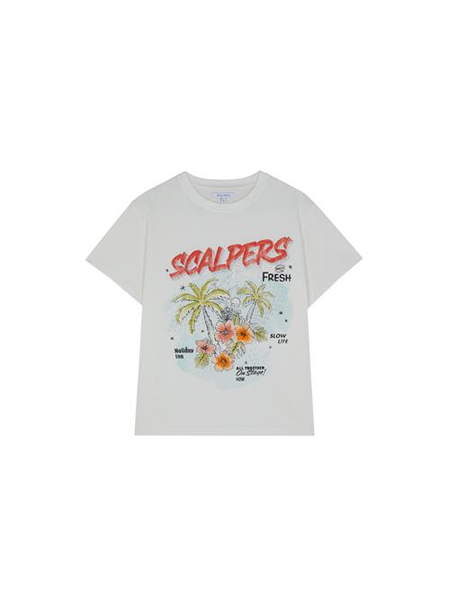 Scalpers Shirts ' '  rød / offwhite