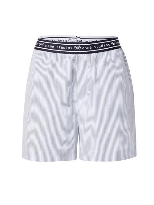 Esmé Studios Bukser 'Ruby'  blå / navy / hvid