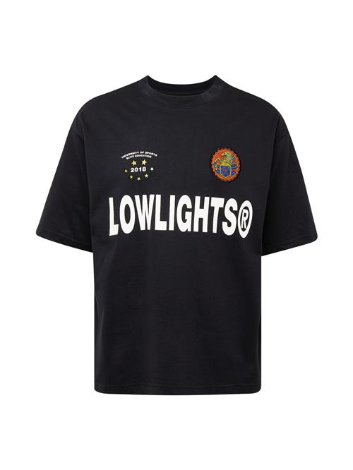 Low Lights Studios Bluser & t-shirts 'ELITIST'  navy / orangerød / sort / hvid