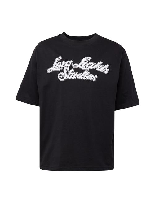 Low Lights Studios Bluser & t-shirts 'SHUTTER'  sort / hvid