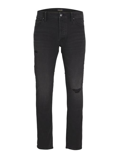 Jack & Jones Plus Jeans 'JJIGLENN JJORIGINAL'  black denim