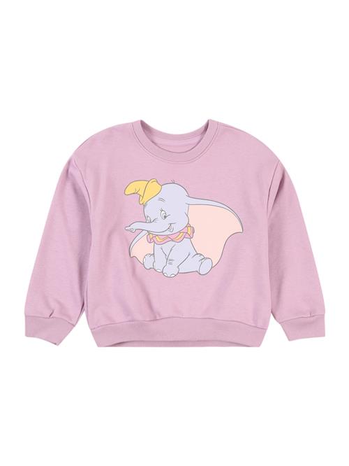 GAP Sweatshirt 'DIS CHARACTER'  pastelgul / lavendel / pastellilla / pudder