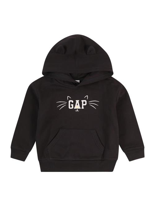 Se GAP Sweatshirt  sort / hvid ved About You