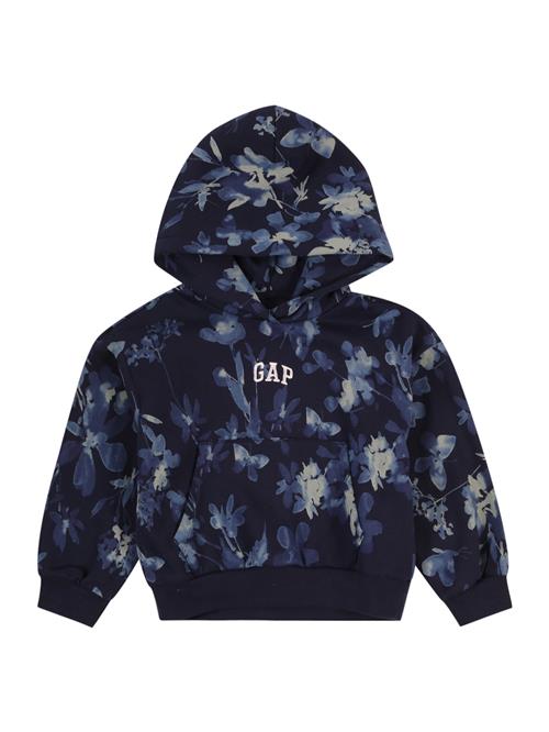 Se GAP Sweatshirt  navy / mørkeblå / hvid ved About You