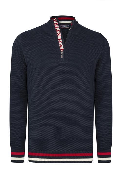 Felix Hardy Pullover  navy / rød / hvid