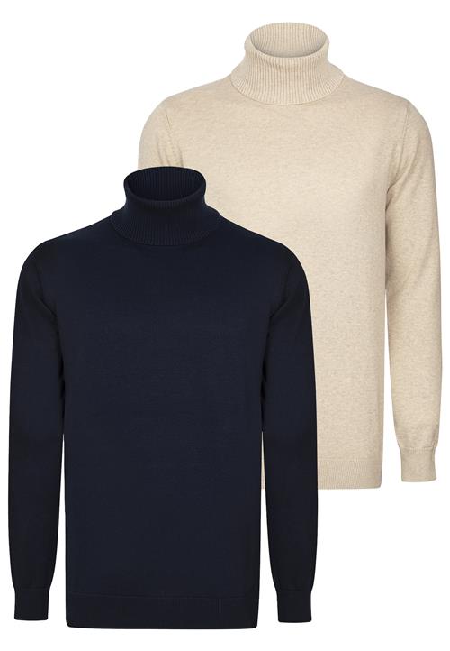 Felix Hardy Pullover  beige / navy