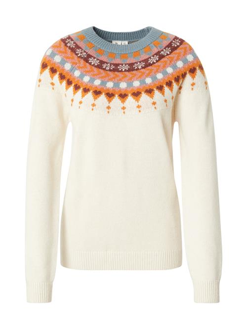 Se Danefae Pullover 'Anne'  lysebeige / dueblå / orange / bordeaux ved About You