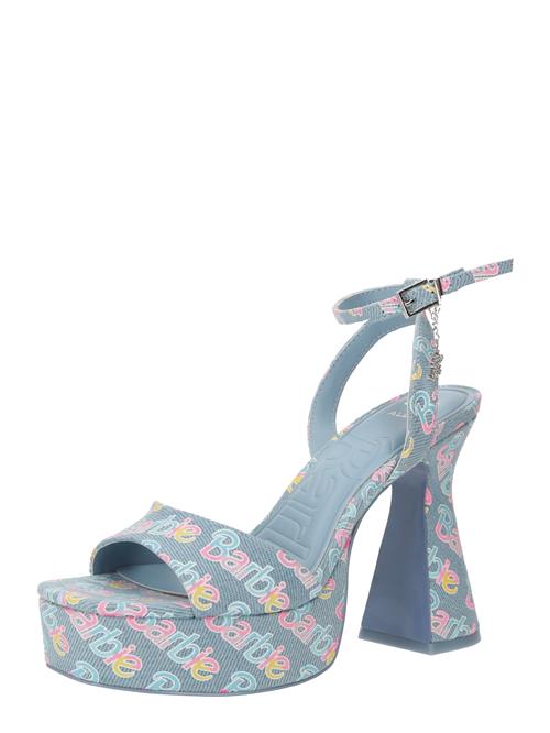 Se ALDO Sandaler med rem 'BARBIEPARTY'  blue denim / gul / lys pink / hvid ved About You