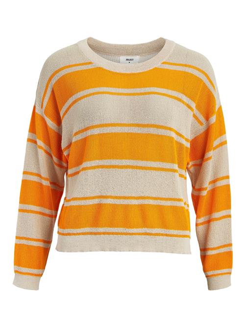 Se OBJECT Pullover 'KALYNA'  creme / mørkeorange ved About You