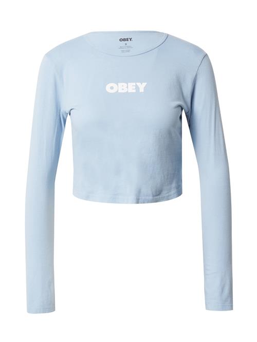 Obey Shirts  lyseblå / hvid