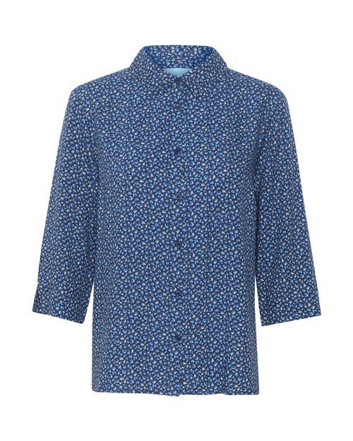 Cream Bluse 'Tiah'  blå / navy / hvid