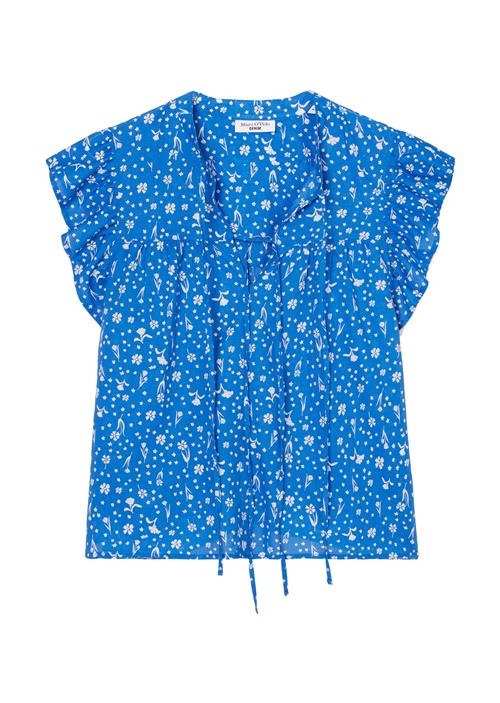 Marc O'Polo DENIM Bluse  azur / hvid