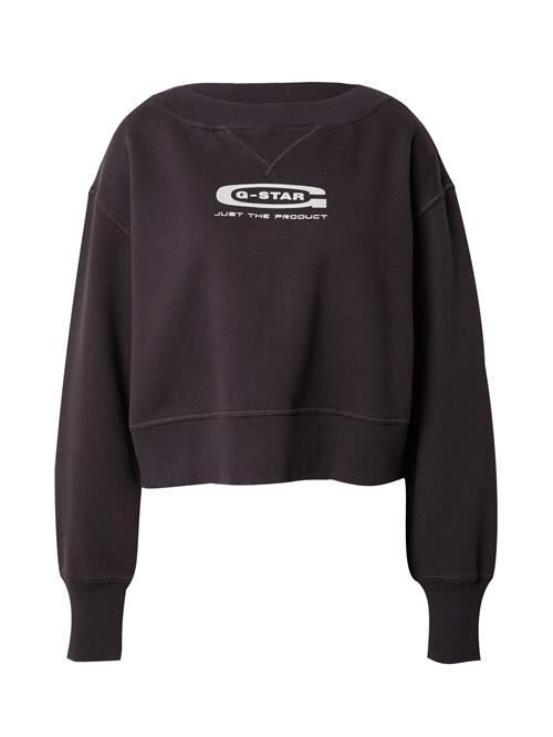 G-STAR Sweatshirt  sort / hvid