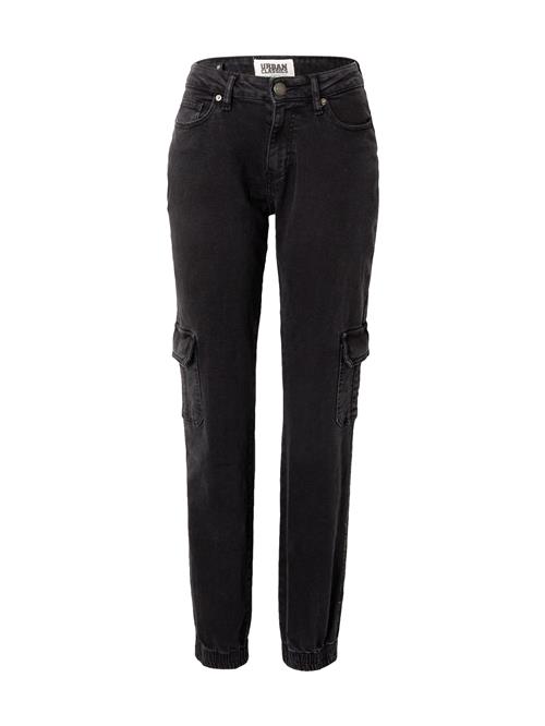 Se Urban Classics Cargojeans  black denim ved About You