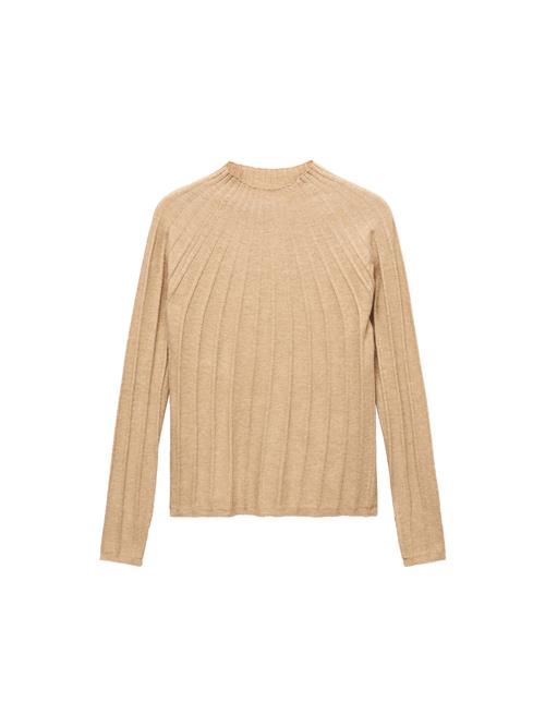 Se MANGO Pullover 'FLURRY'  lysebrun ved About You