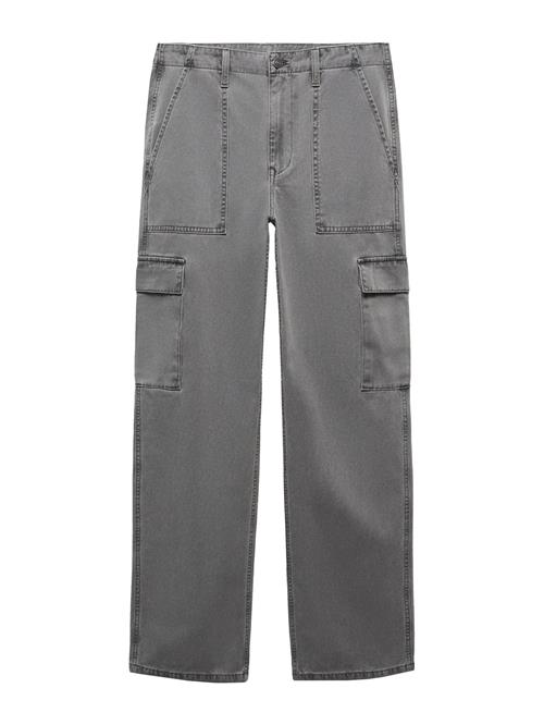 MANGO Cargojeans  grey denim