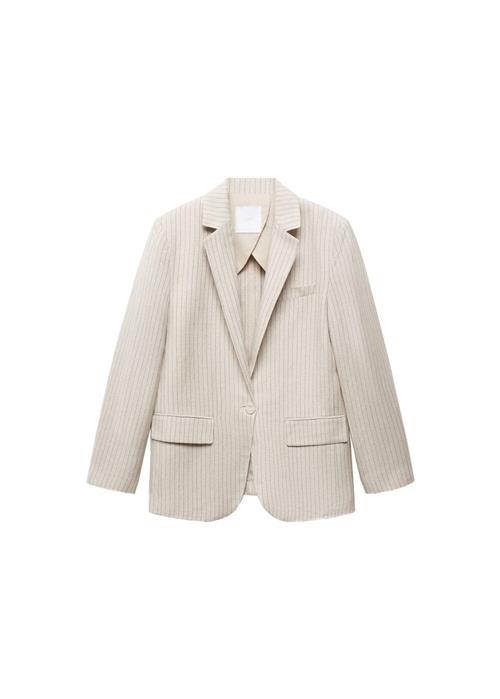 MANGO Blazer 'Briones'  beige / grå