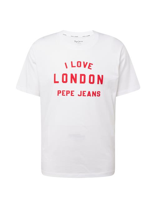 Pepe Jeans Bluser & t-shirts  rød / hvid