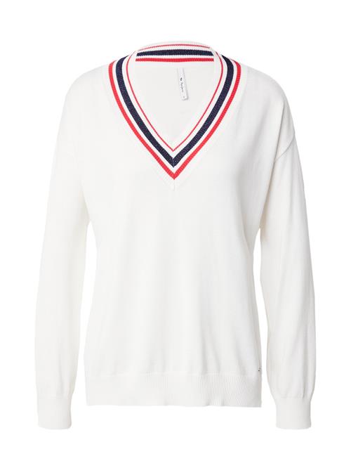 Pepe Jeans Pullover 'PERLINE'  rød / sort / hvid