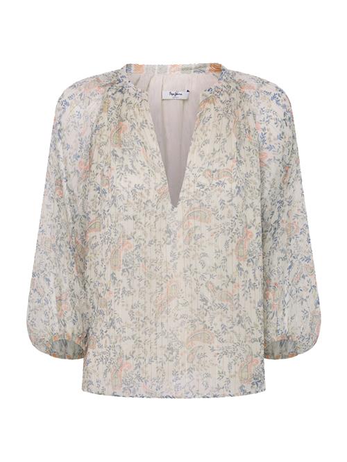 Se Pepe Jeans Bluse  beige / blå / orange ved About You